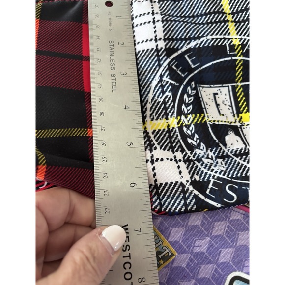 Two Estée Lauder Makeup Cosmetic Bags, Red And Blue One New Purple Has  Markings - Picture 4 of 9